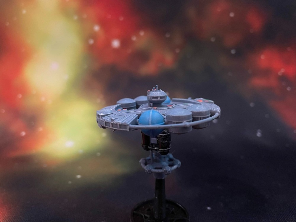 Table Top Gaming Painted Sci-Fi Space Station Miniatures