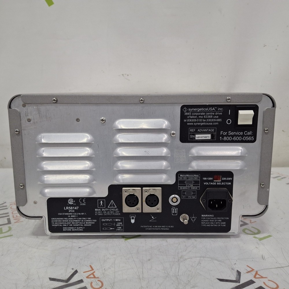 Synergetics Inc Malis COAG Advantage Electrosurgical Unit