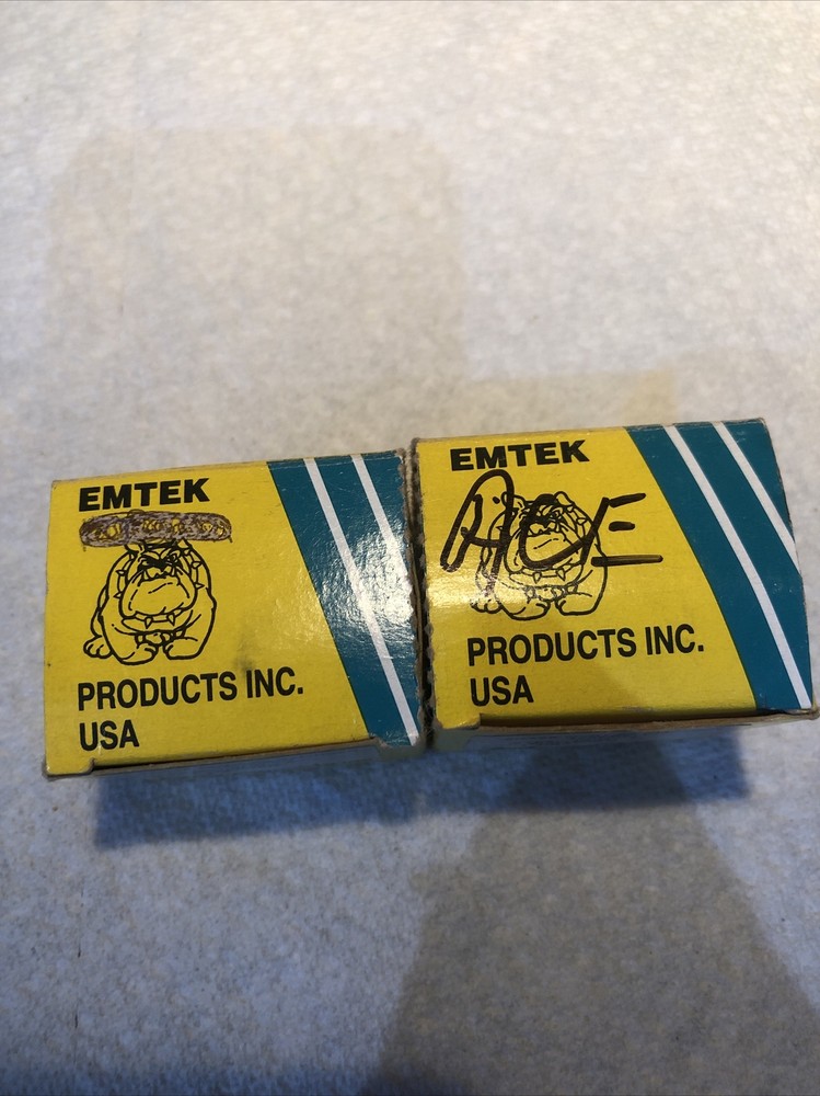 2 - EMTEK Brass Mortise Cylinder Locks