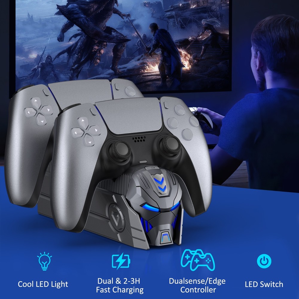 PS5 Controller Charger Station For Playstation 5 Dualsense Charging Station Dock