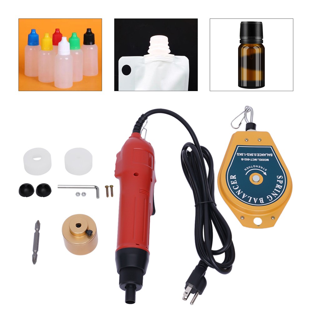 New Handheld Electric Bottle Capping Machine Manual Electric Screw Capper Sealer
