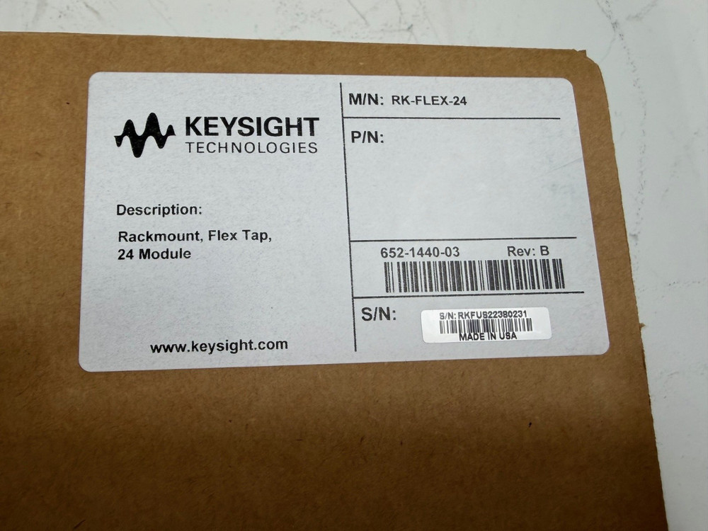 Keysight Technologies Ixia RK-Flex-24 Rackmount with Flex Tap 24 Module - NEW!