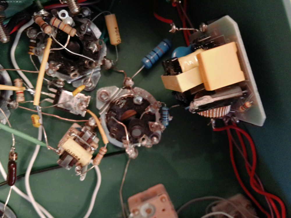 Schematic Only 40/30/20 Meter Paraset QRP Transmitter/Regen Receiver