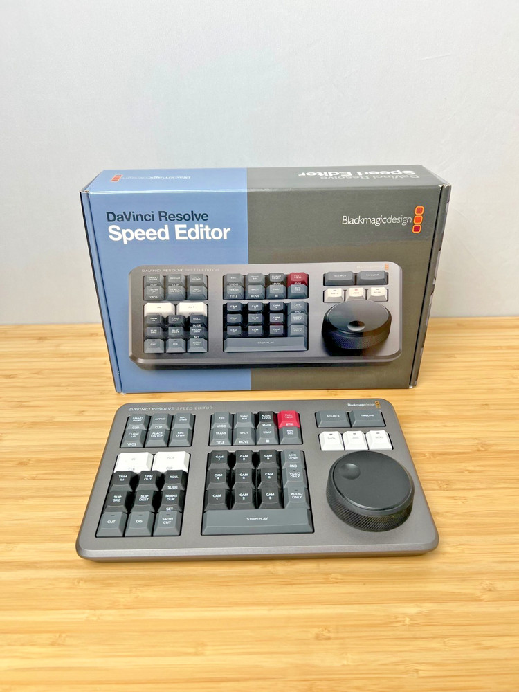 Blackmagic DaVinci Resolve Speed Editor – Excellent Condition – No License Key