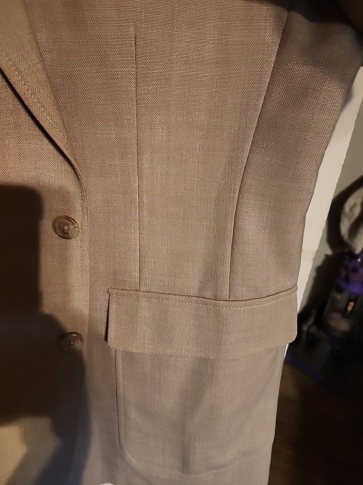 D And D Menswear Wool Blend Suit Jacket