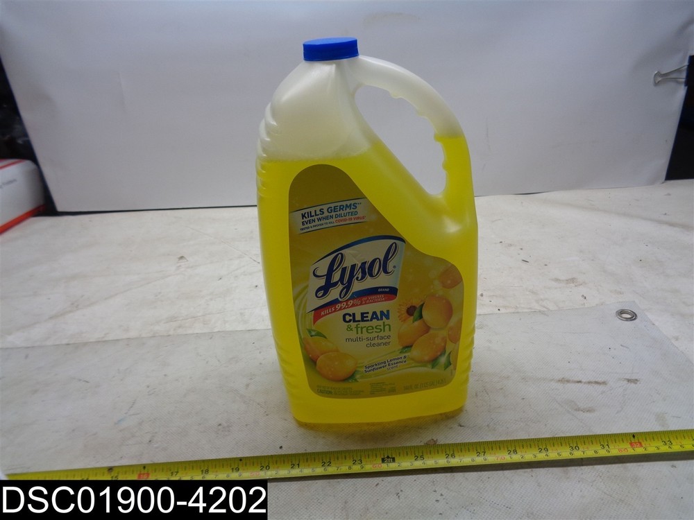 144 FL OZ Lysol Lemon CLean & Fresh Multi Surface Cleaner 036241756109