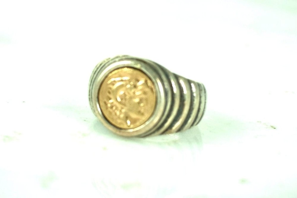 JOSEPH ESPOSITO,COIN RING, GOLD OR SILVER