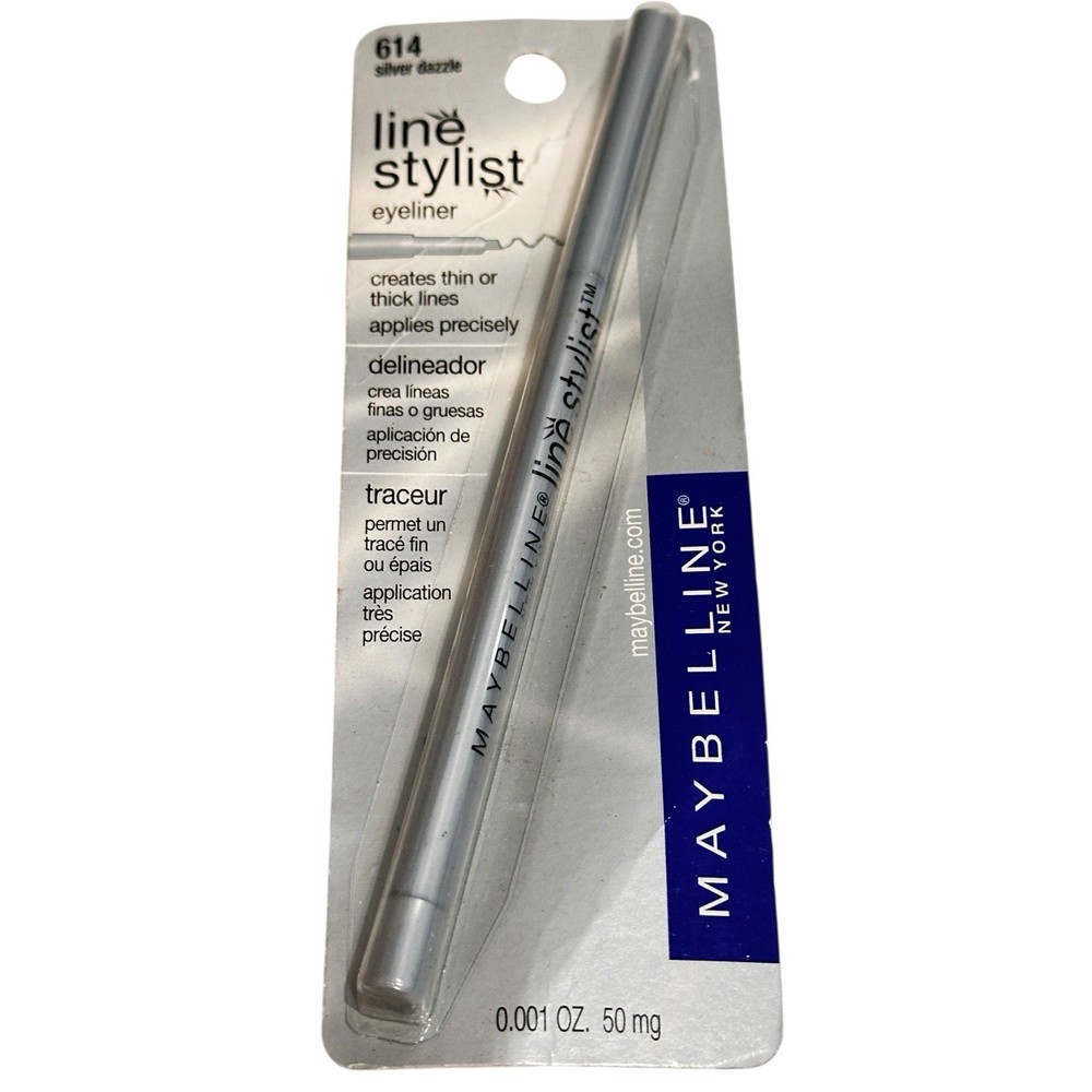 maybelline 614 silver dazzle line stylist
