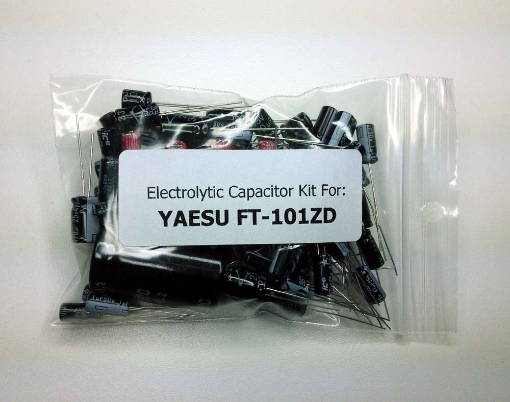 Yaesu FT-101ZD electrolytic capacitor kit