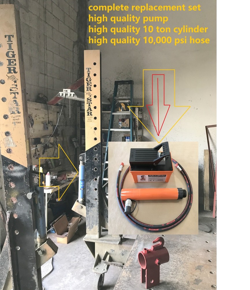 FRAME MACHINE TIGER STAR TOWER SET REPLACE PUMP CYLINDER AND HOSE