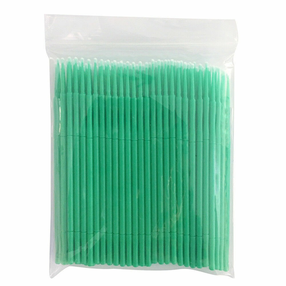 100X Dental Microbrush Disposable Bendable Applicators Tips Micro Brush Cleaning
