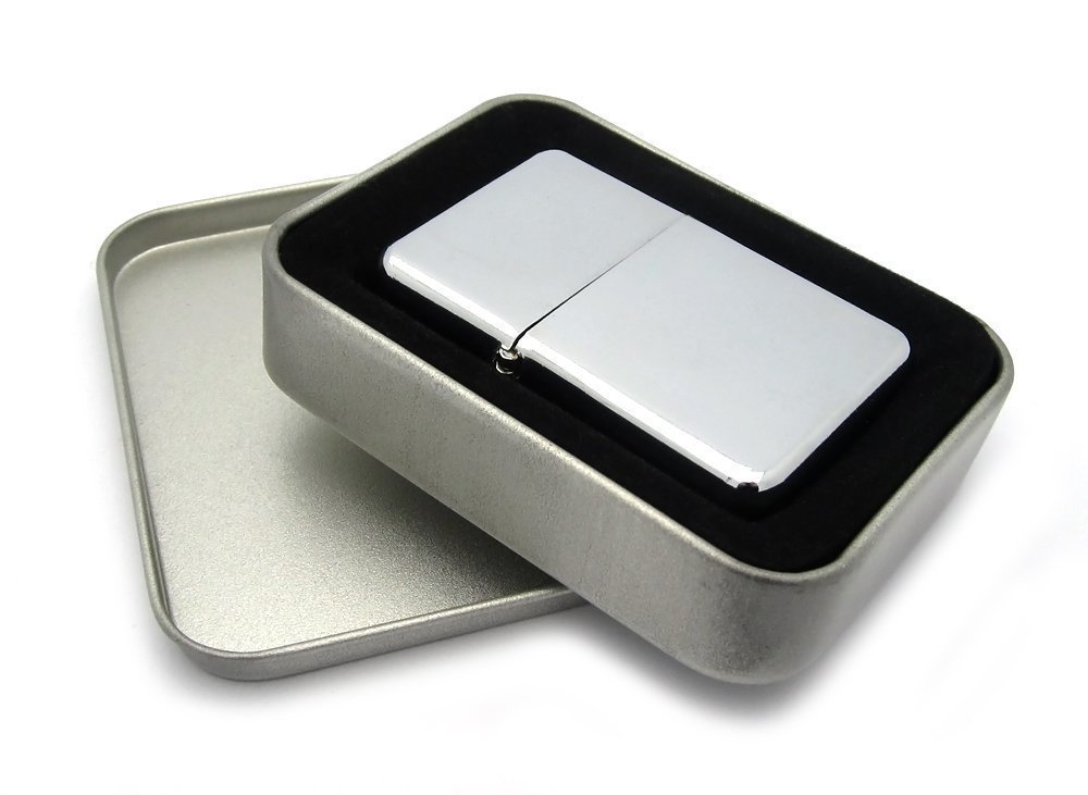 Llamas D2 Flip Top Oil Lighter Wind Resistant