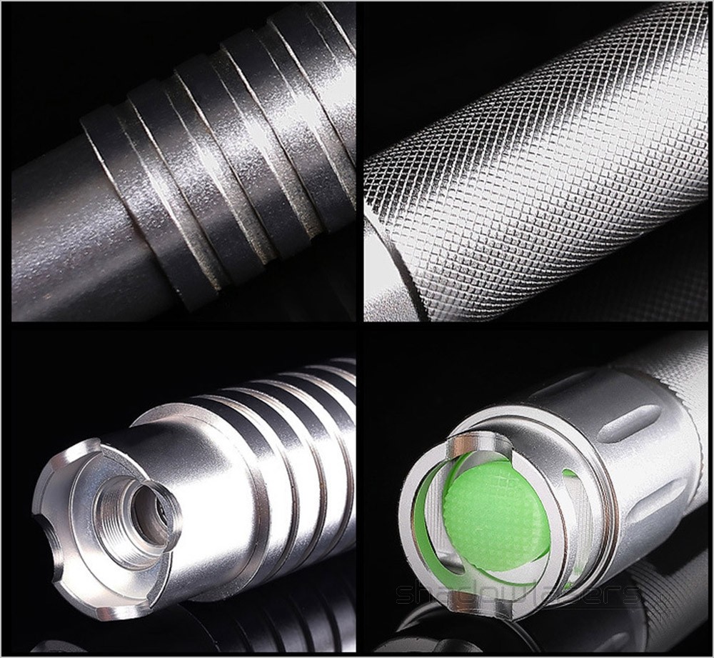 LMQ1B 450nm Blue Laser Pointer Adjustable Focus Visible Beam Light Only laser