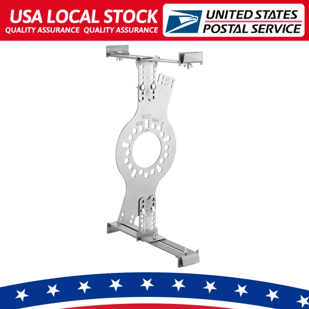 Wheel Fitment Testing Tool 14"-20" New Silver 5-Lug Pattern