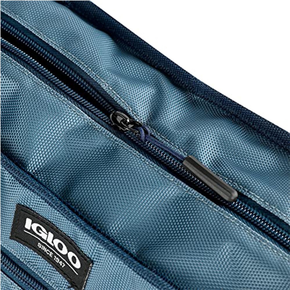 Igloo MaxCold Soft Coolers, Insulated Sided CAN COUNT: 16, Blue 16-Can