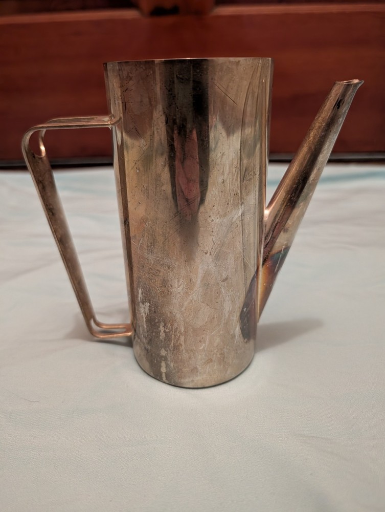 Silver color Antique Pitcher with Angular Handle