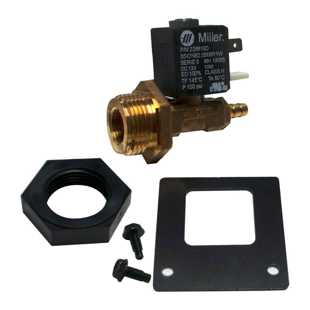 Miller 221309 Kit Gas Valve 12Vdc Nut