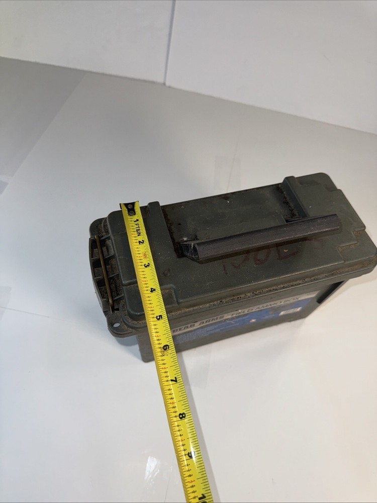 Field Ammo Box Green Lockable Ammunition Storage Box Bear Arms
