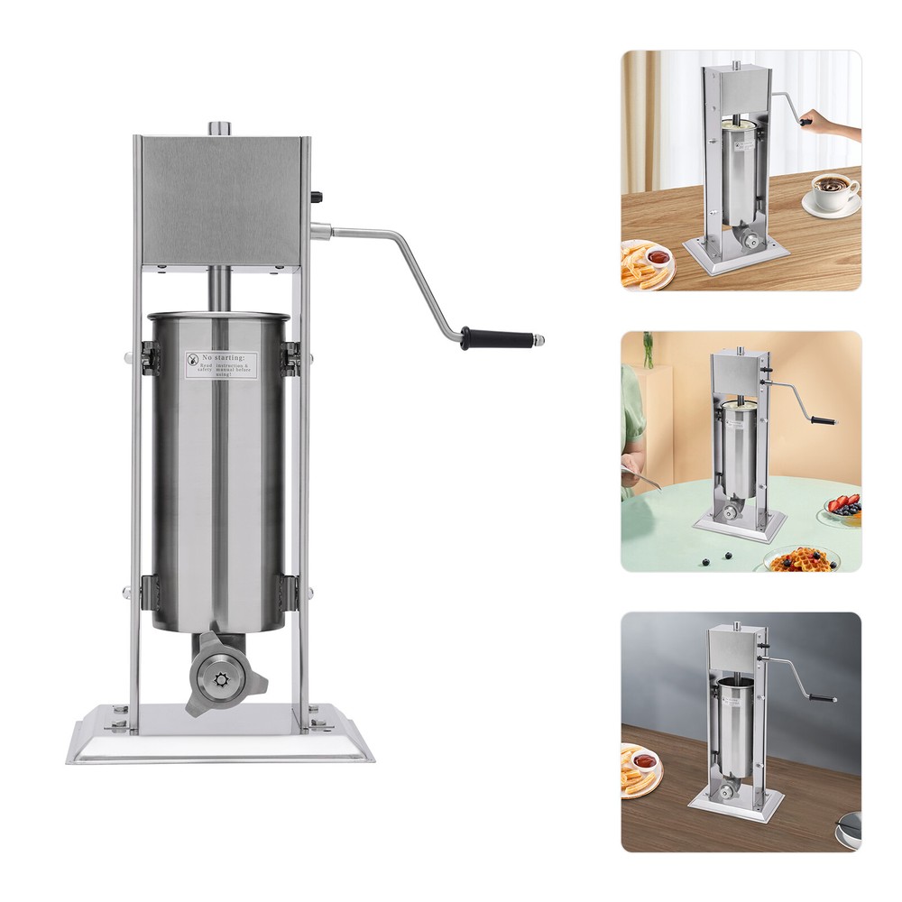 Vertical Manual Spanish Donuts Churrera Churros Commercial Machine Maker 5L