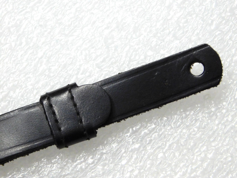VINTAGE MILITARY VISOR CAP CHINSTRAP