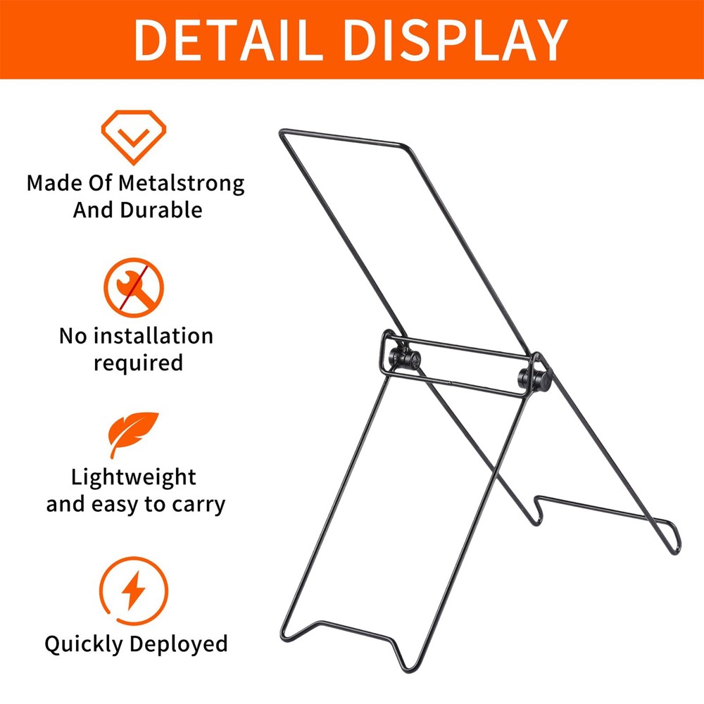 Solar Mount 2 Pieces Portable Folding Solar Panel Rack Foldable Rack