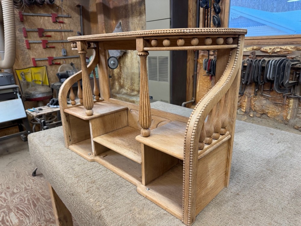 Antique Oak Cowboy Desk