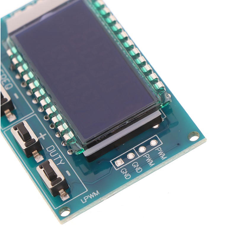 Signal generator PWM pulse frequency duty cycle adjustable module lcd 3.3.NN