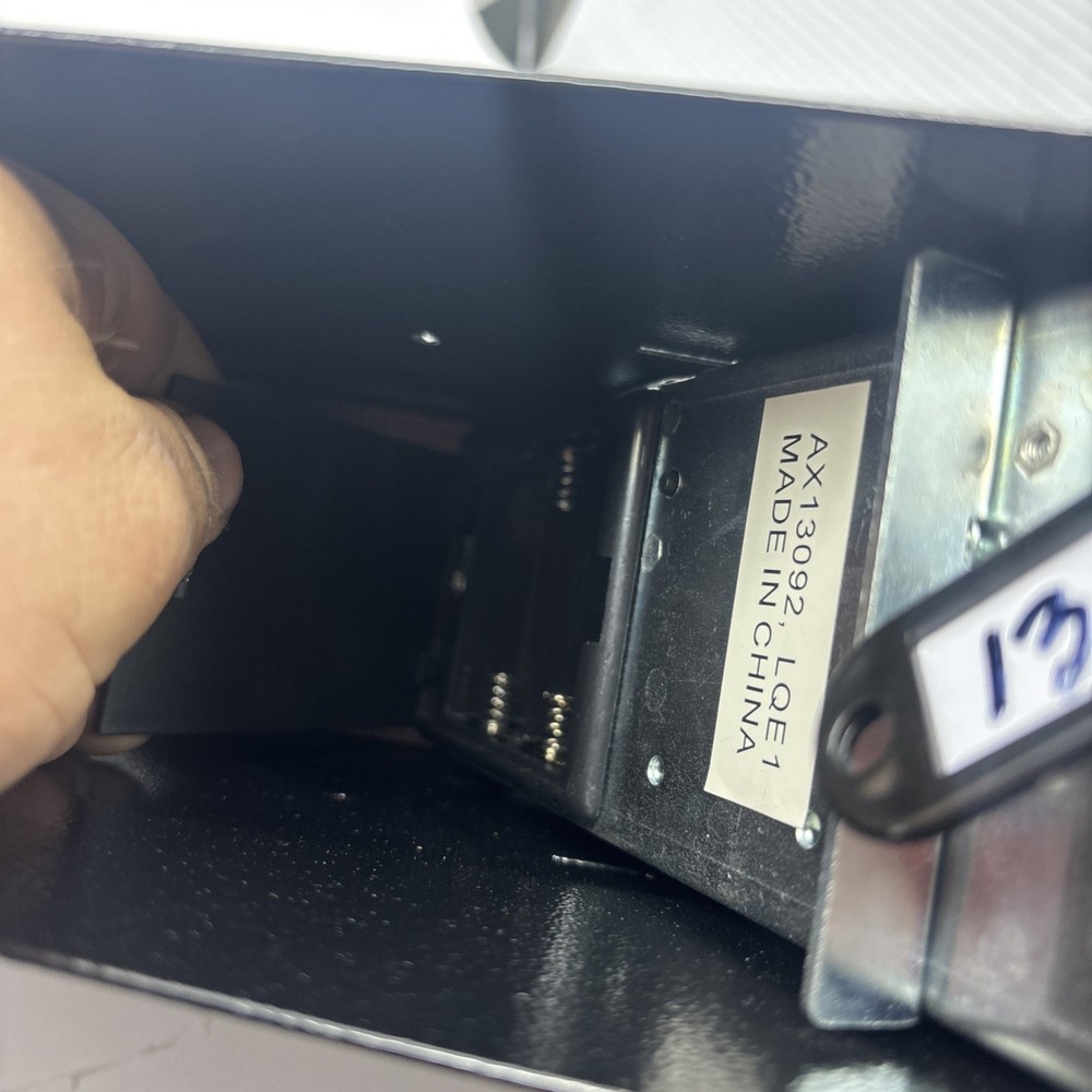Barska Quick Access Biometric Keypad Handgun Desk Safe AX13092 Open Box