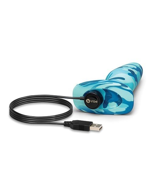 B VIBE CAMO RIMMING PLUG 2 VIBRATING ANAL BUTT PLUG