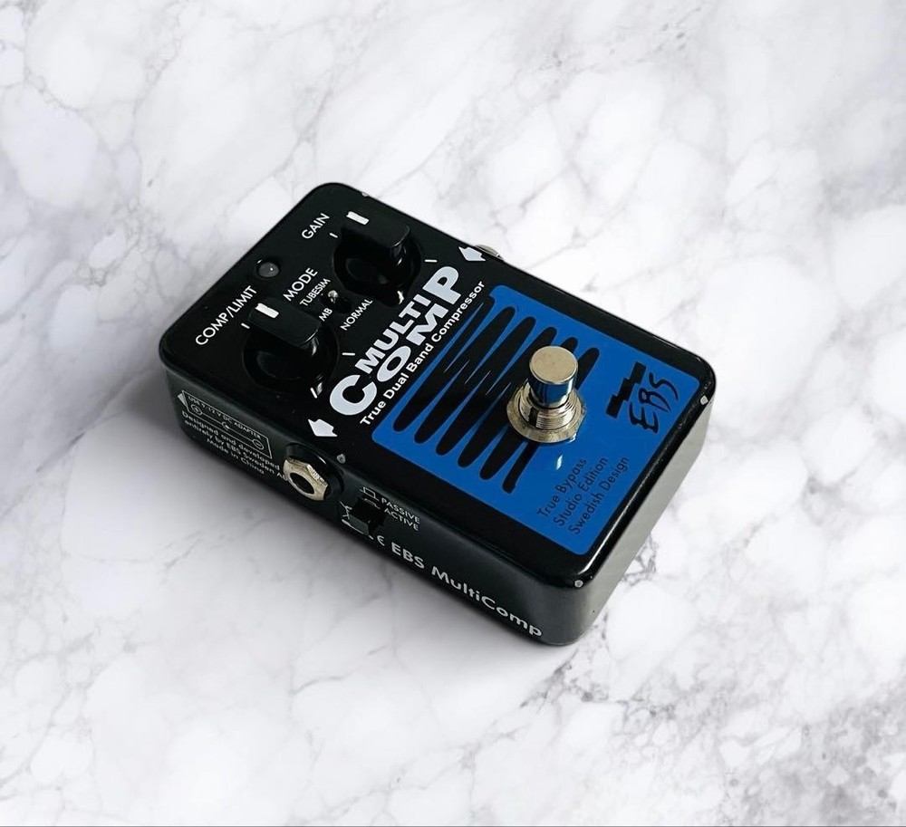 EBS MULTICOMP Studio Edition Bass Compressor Pedal