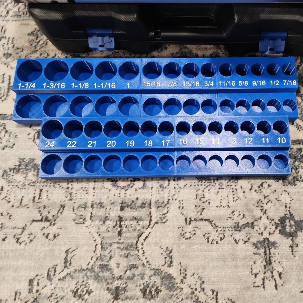 Quinn 1/2" Impact Master SET Socket Organizer