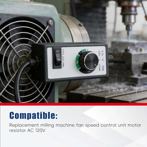 AC 120V Replacement for Router Fan Variable Speed Controller Electric Motor
