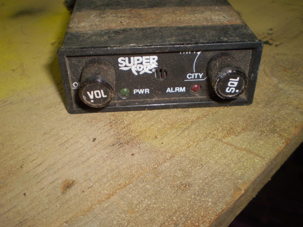 fox super vintage radar detector