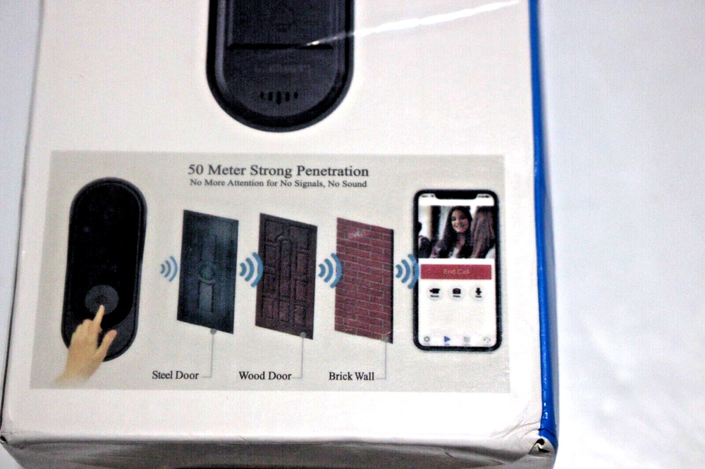 SMART HOME VIDEO DOORBELL ENHANCED SECURITY