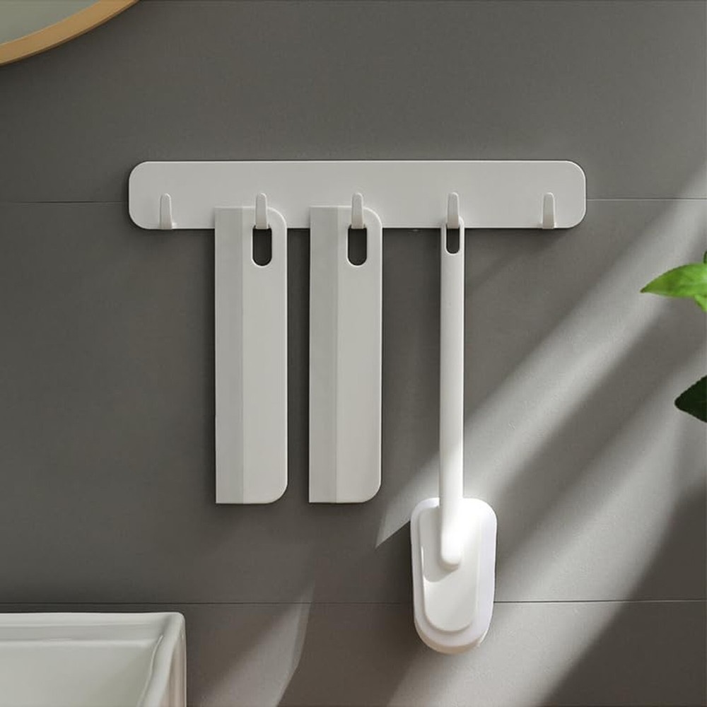 Mini Soft Rubber Window Squeegee Window Scrubber Scraper Glass Cleaning Squee...