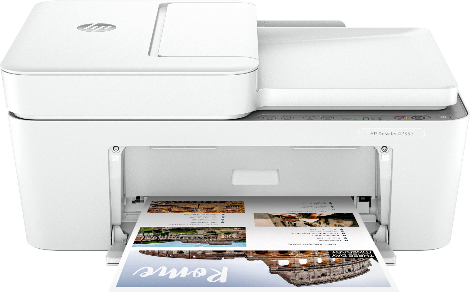 HP - DeskJet 4255e Wireless All-In-One Inkjet Printer with 3 Months of Instan...