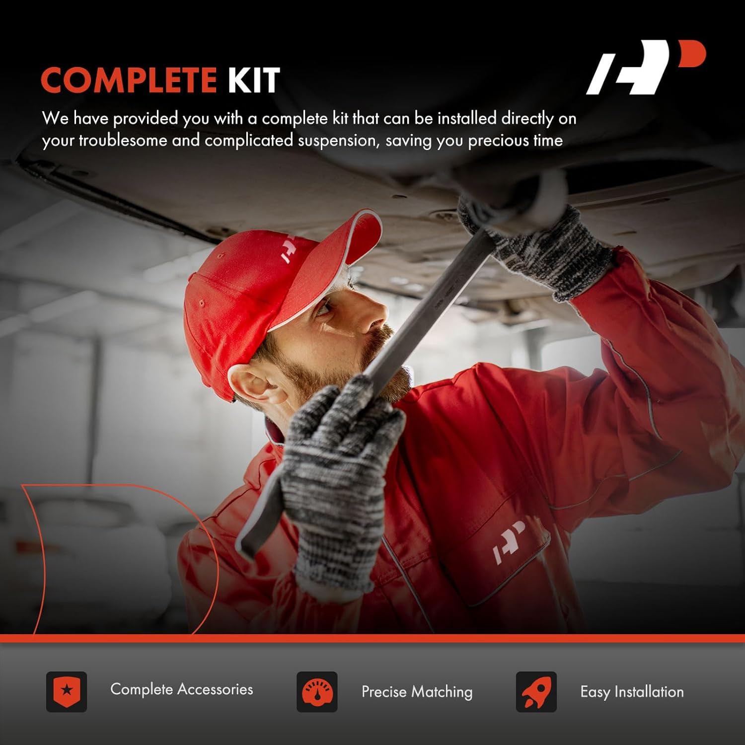 Set of 14 Front Suspension Control Arm Tie Rod Sway Toyota Camry Hybrid 2007-11