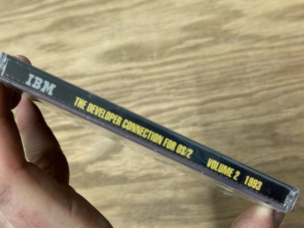 ULTRA RARE: IBM - The Developer Connection for OS/2 - Volume 2 - 1993