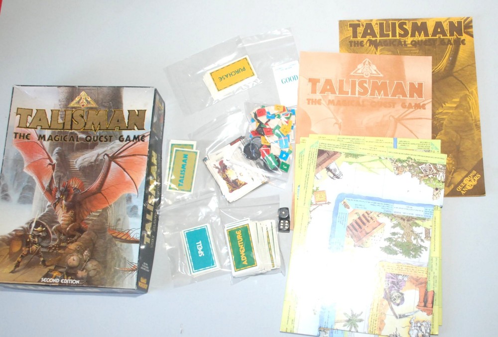 Warhammer - Talisman - Box Set, Rules - 1985 - Complete