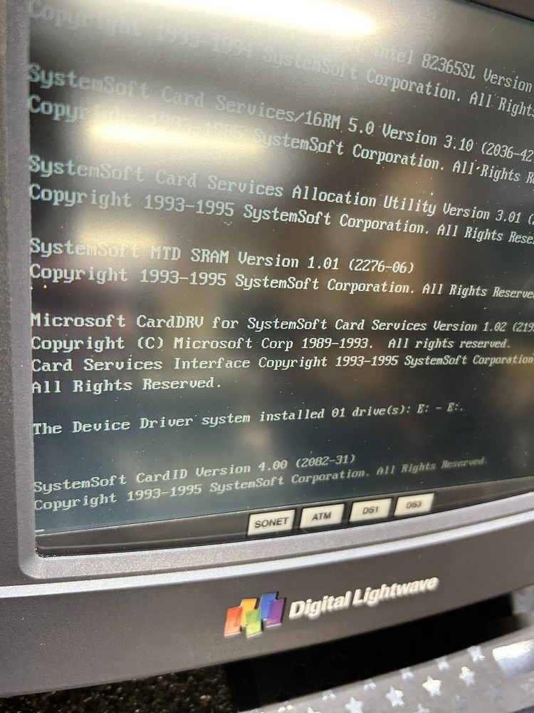 DIGITAL LIGHTWAVE ASA-PKG-DS3 Network Info Test PC_CLEAN WORKING UNIT!_FAST SHIP