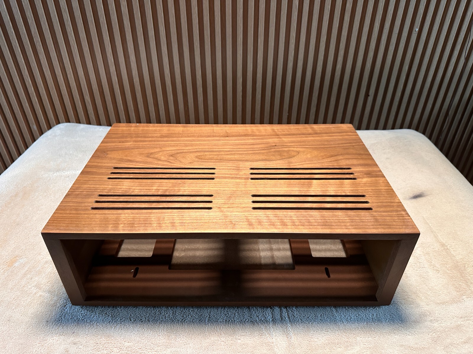 Wood Case for Sansui AU9500 Stereo Integrated Amplifier- 1Year WRT-Fast shipping