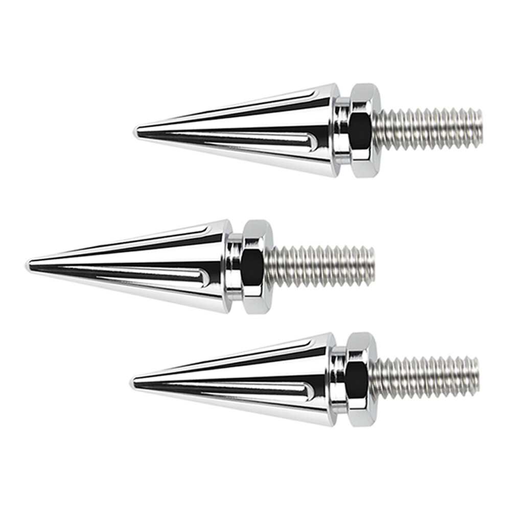 Chrome 3X Windscreen Windshield Screws for Harley 96-up Touring Electra Glide