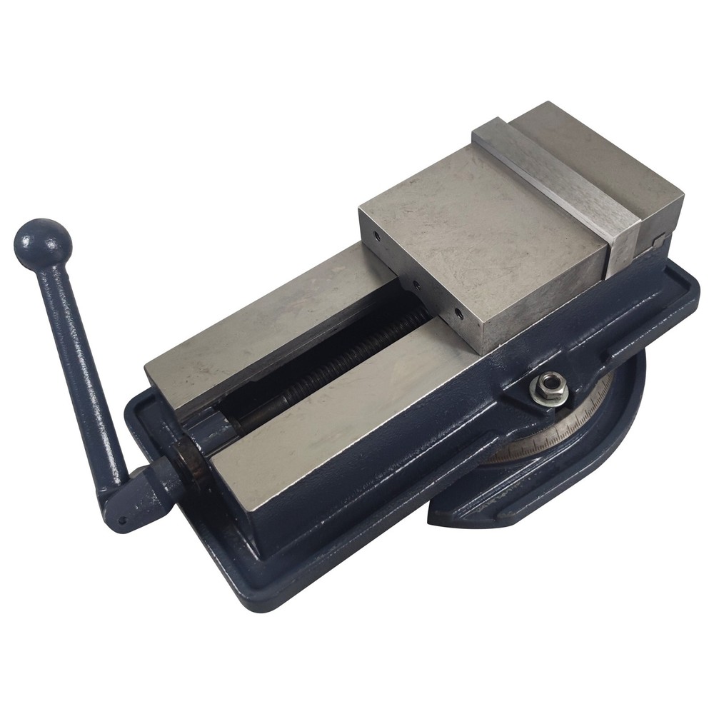 5" Milling Machine Bench Vise with Base Corner-fixed Bench Vise Flat Tongs