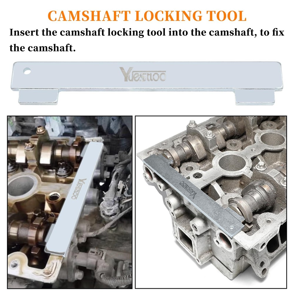9PCS Engine Camshaft Alignment Locking Timing Tool Kit with Water 9 Pcs Set