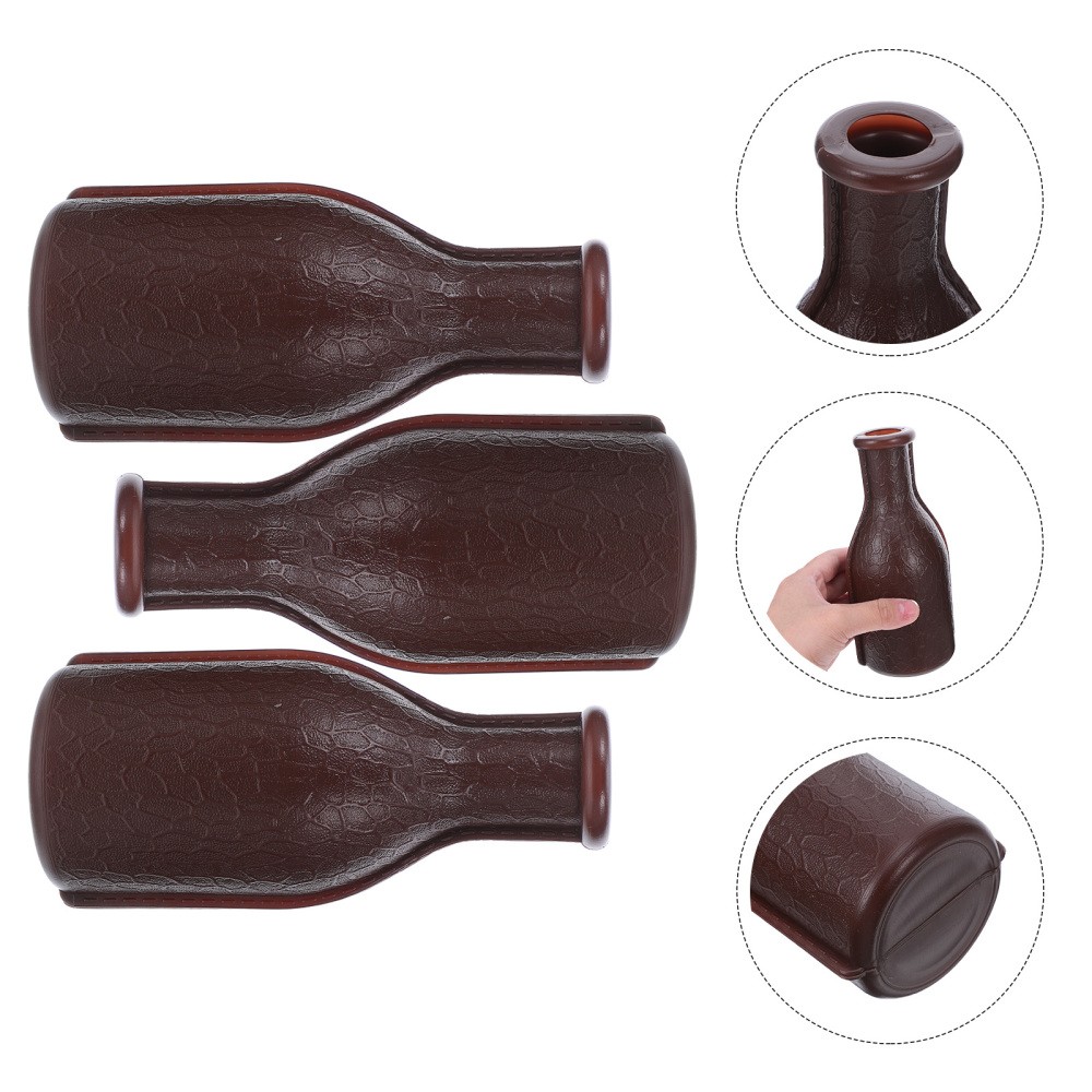 3 Pcs Shaking Dice Holder Billiard Game Accessory Shaker Professional Bottle