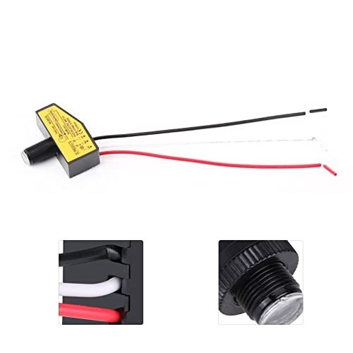 DC 12V 48V Dusk To Dawn Photocell Light Switch 8-50V Light Sensor Control Switch