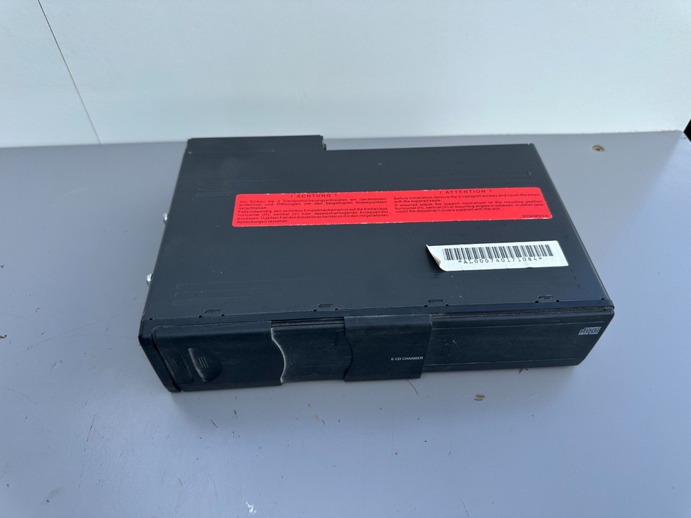 BMW 3 5 7 series Boot 6 Disc CD Changer Unit - E38 E39 E46 E53 X5 M3