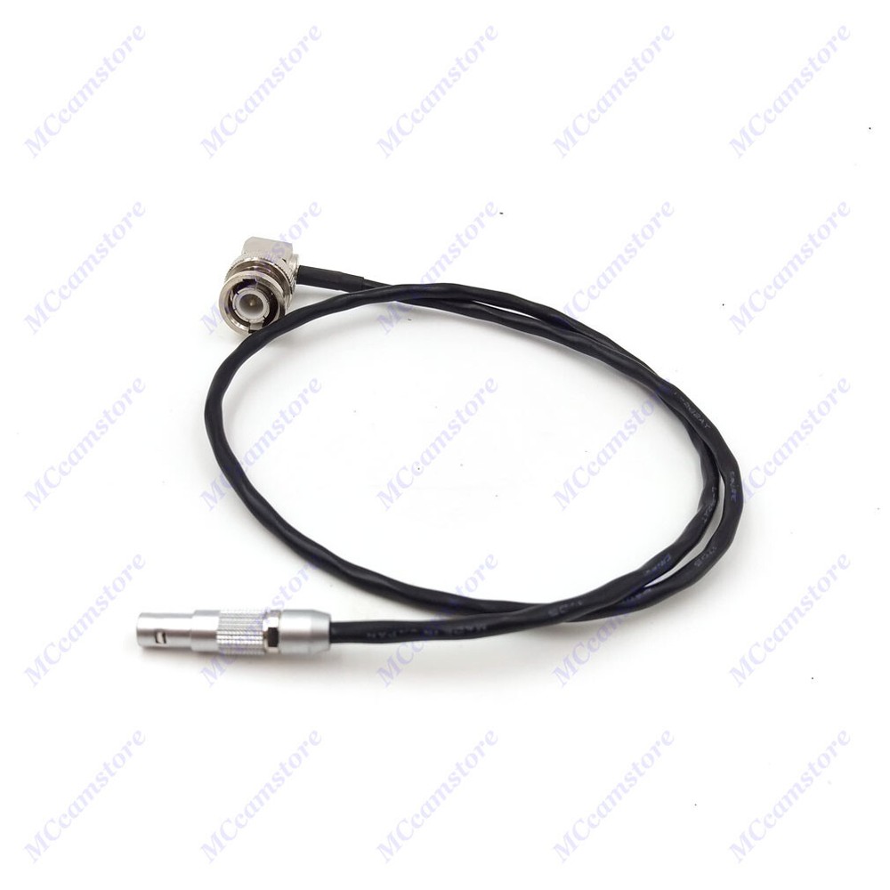 Right Angle BNC to 00b 4 Pin Timecode Cable for Red Epic Scarlet Camera