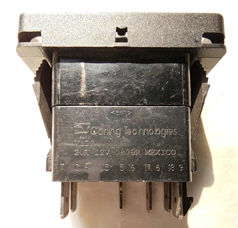 19921 ADV ~ On-Off Terex Rocker Switch