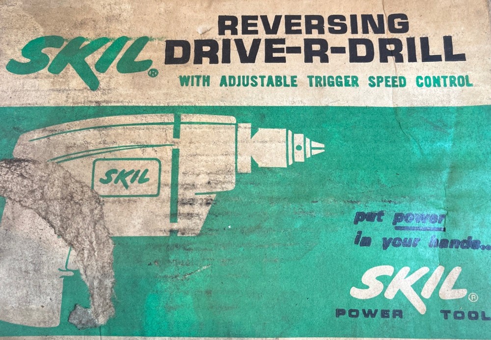 Vintage SKIL 598-5 1/2” Drill